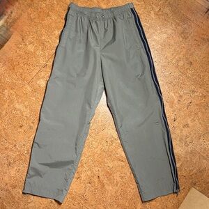Nike Men’s Vintage Y2K Ripstop Wide Leg Full Zip Off Track Pant Sz Medium